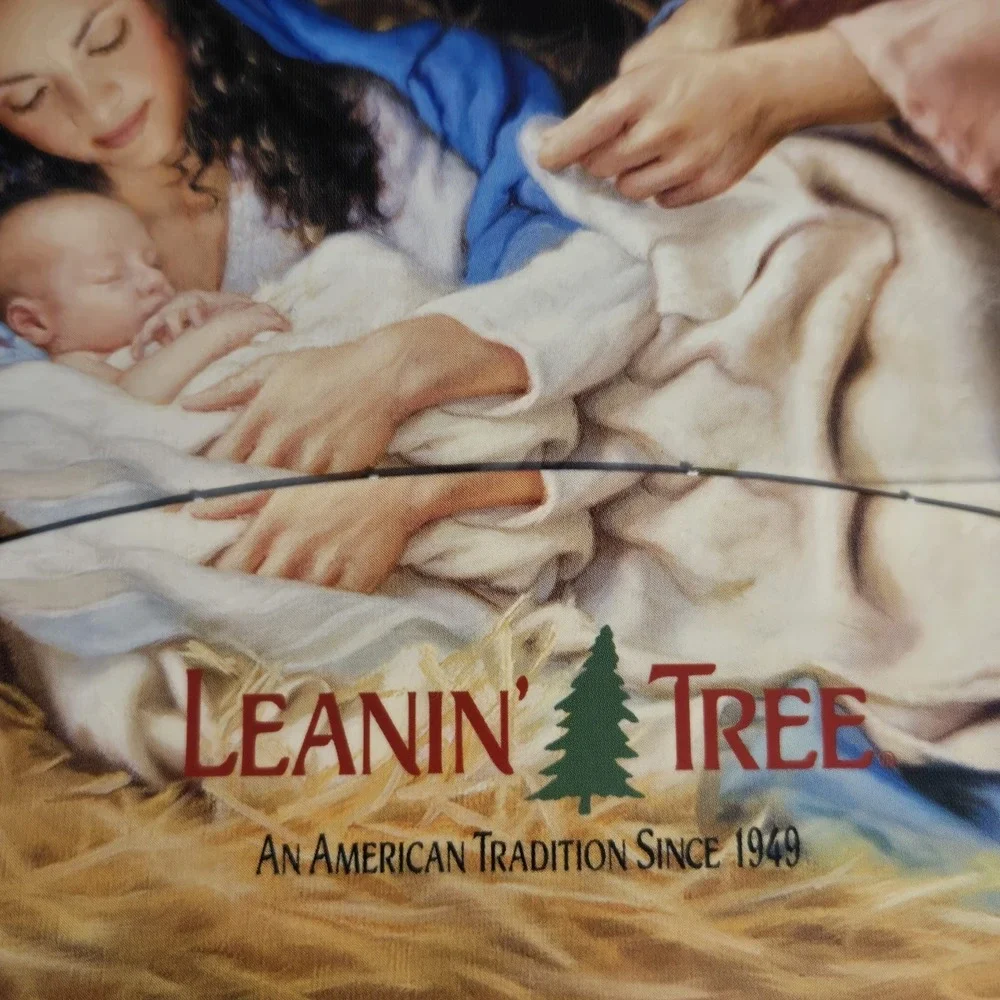 Leanin' Tree The Christmas Story Boxed Christmas Cards 20 Cards 22 Envelopes KJV